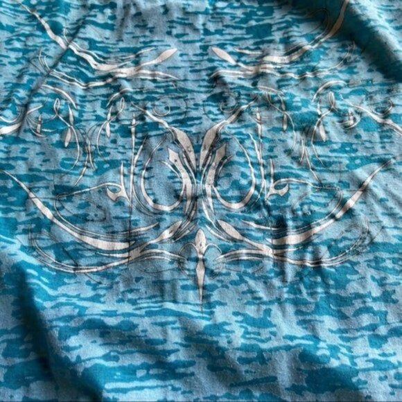 Cruel girl T shirt size medium blue burnout - Picture 4 of 7